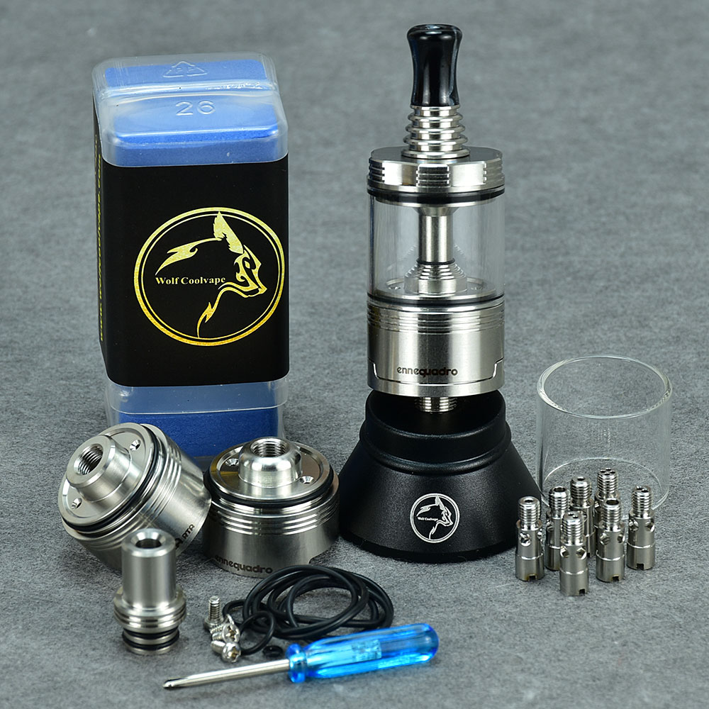 Vaping Air - Wolfcoolvape Moka mtl RTA رذاذ خزان