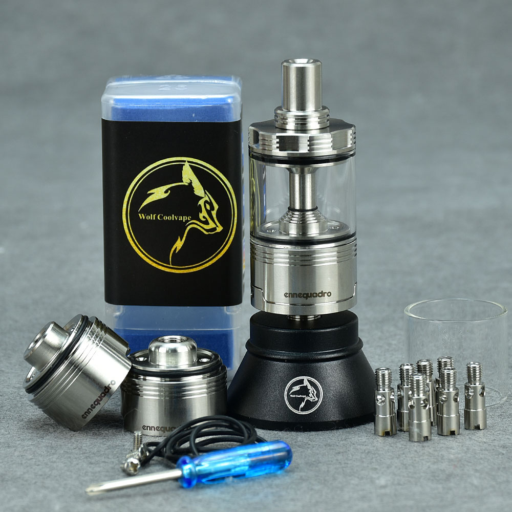 Wolfcoolvape Moka mtl RTA رذاذ - مراجعة Vaping Air وسعره
