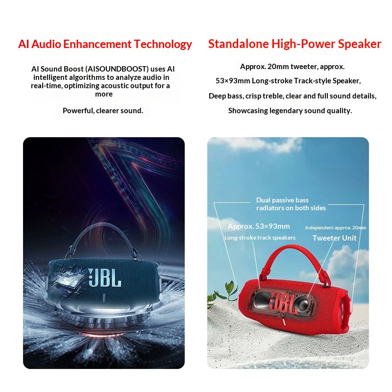 مكبر صوت بلوتوث JBL CHARGE6 مق - مراجعة Anker Speaker Soundcore Boom 2 وسعره