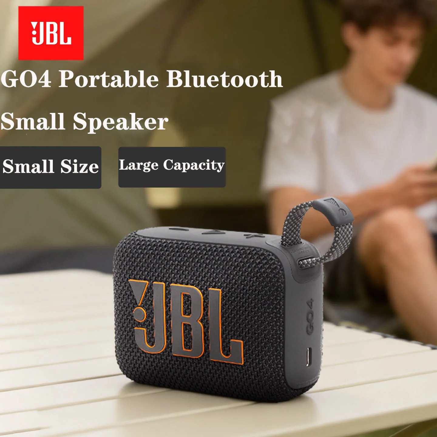 مكبر صوت JBL GO4 المدمج بتقنية - مراجعة Jbl Speaker Go 4 وسعره